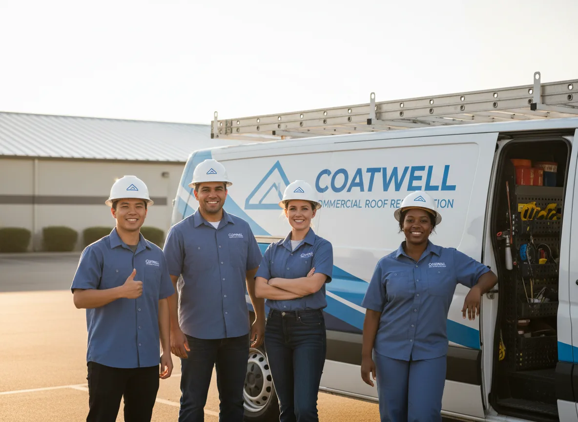 Commercial roof coating company in Ellis, KS